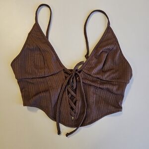 Corseted going out top